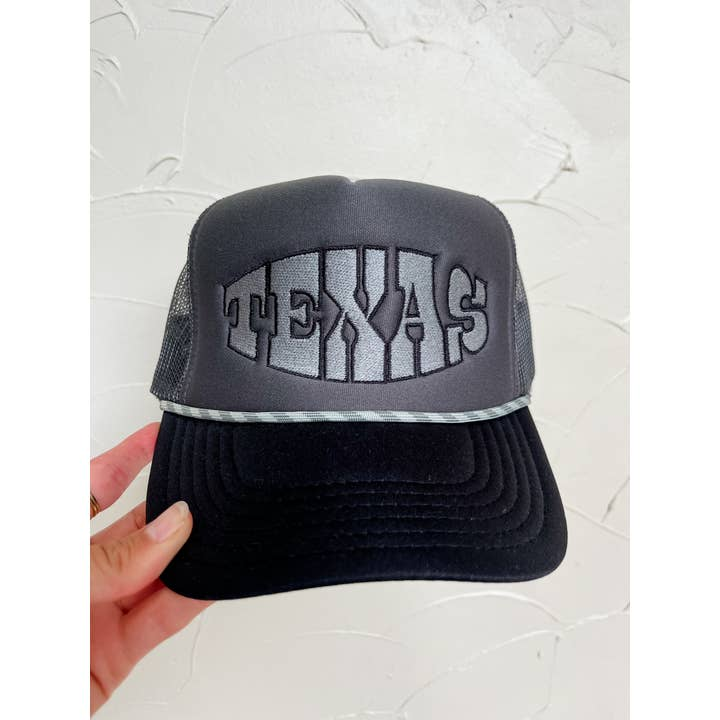 Charcoal Texas Trucker Hat