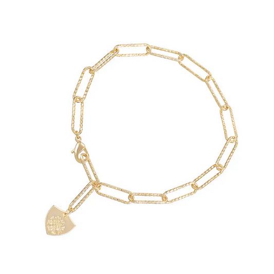 Natalie Wood Horizon Chain Bracelet Gold