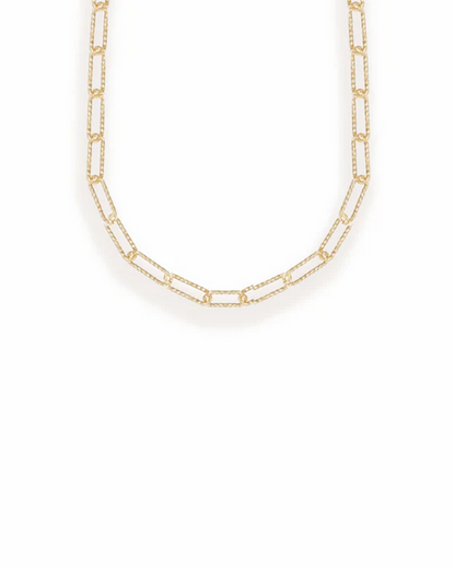 Natalie Wood Horizon Chain Layering Necklace Gold