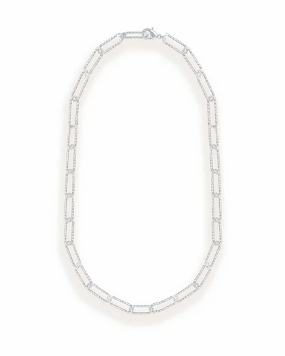 Natalie Wood Horizon Chain Layering Necklace Silver