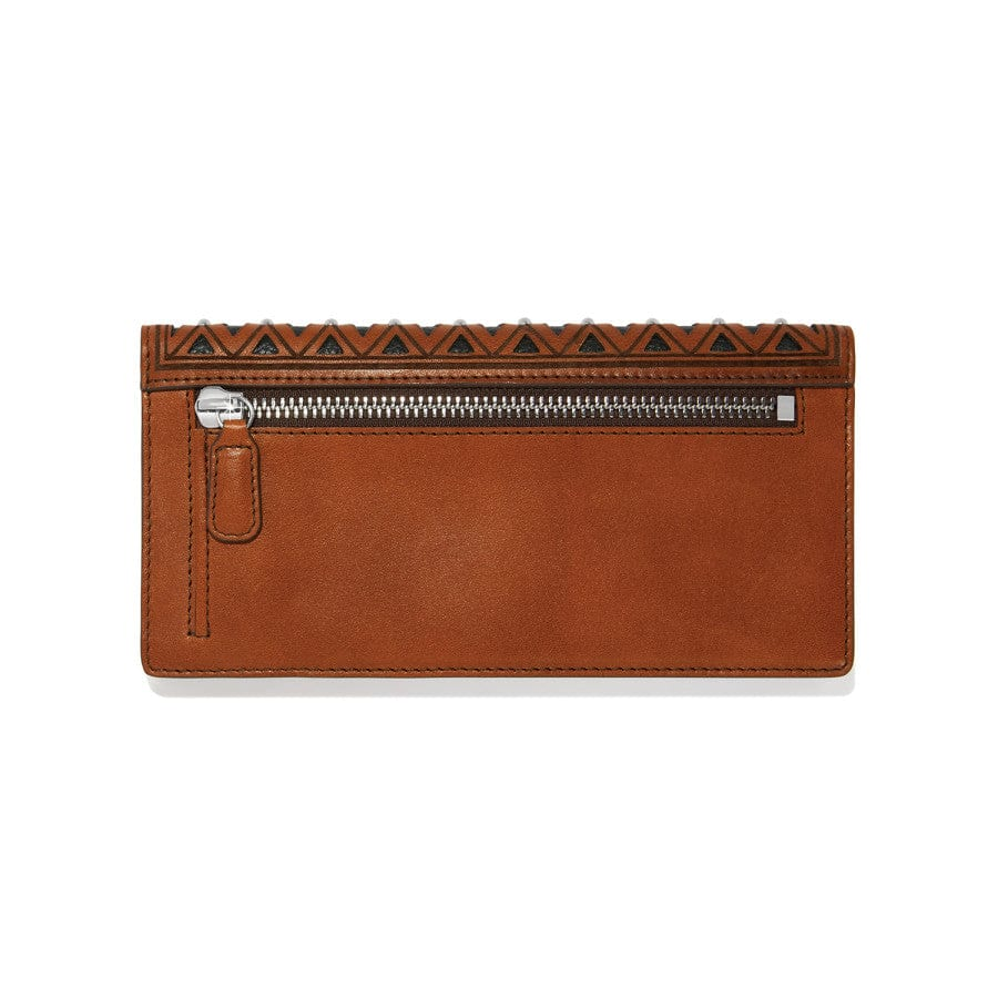 Brighton Ferrara La Bellezza Slim Folio Wallet - Russet