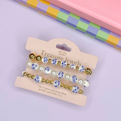 Treasure Jewels Amalfi Coast Beaded Bracelet Set