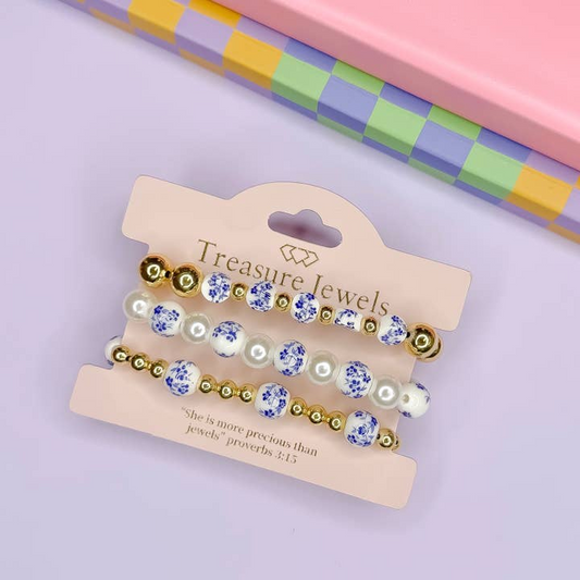 Treasure Jewels Amalfi Coast Beaded Bracelet Set