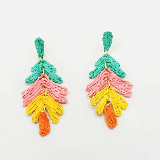 Treasure Jewels Coastal Chic Multi Earrings