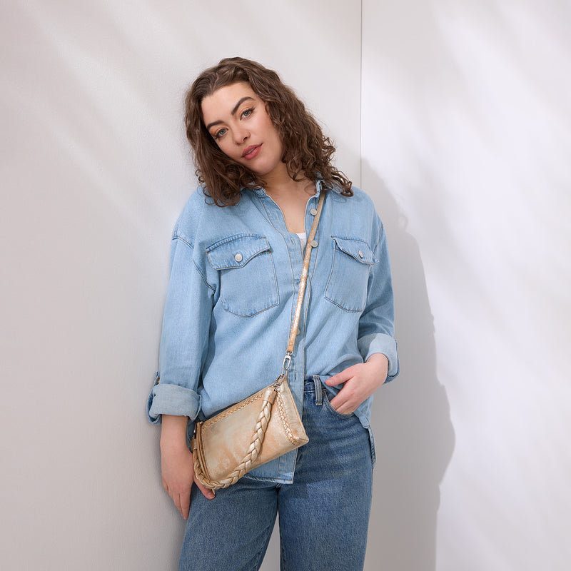 Hobo Darcy Crossbody Saddle Stardust