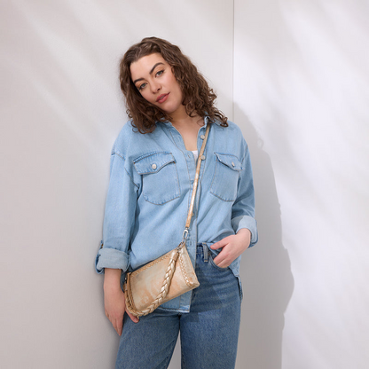 Hobo Darcy Crossbody Saddle Stardust