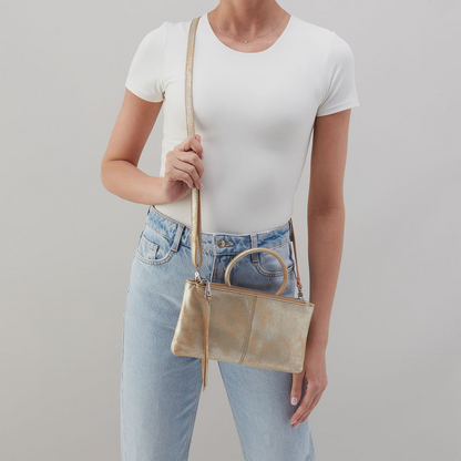 Hobo Sable Crossbody Saddle Stardust