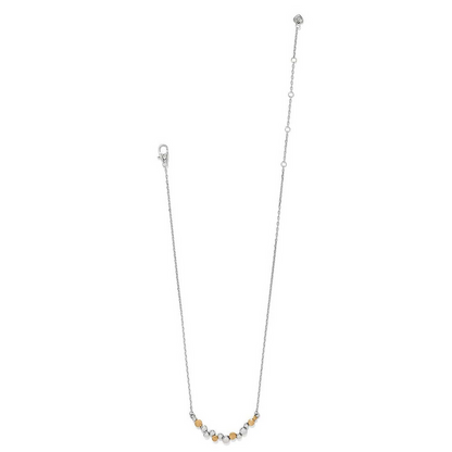 Brighton Pebble Edge Cresent Bar Necklace
