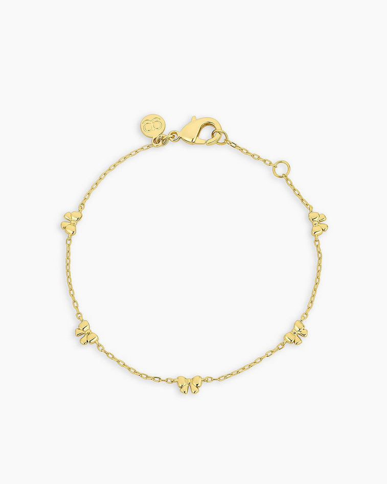 Gorjana Mini Bow Bracelet Gold