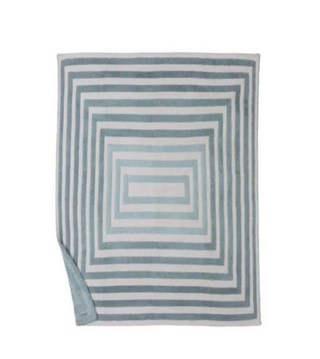 Barefoot  Dreams Prismatic Throw Meadow Green 54x72
