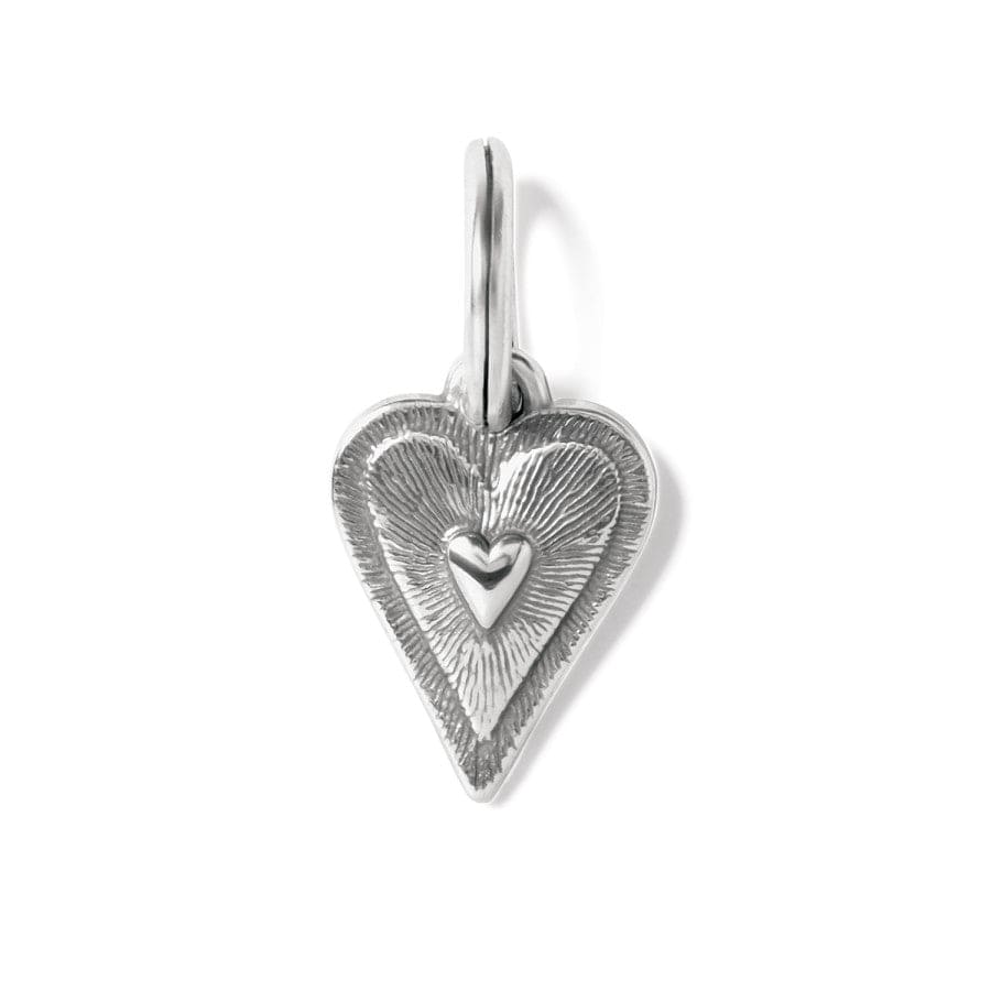 Brighton Dazzling Heart Charm Red