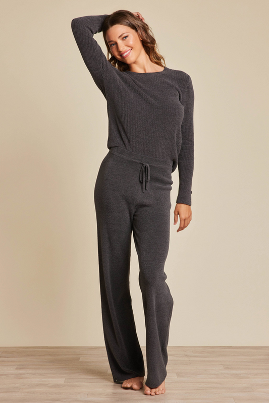 Barefoot Dreams CCUL Carbon Fine Rib Pant