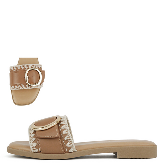 Module Tan Stitch Slide