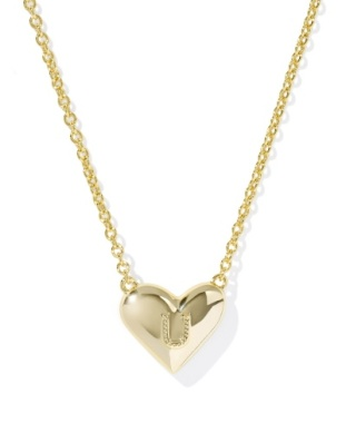 Kendra Scott Heart Letter  Pndt -- U