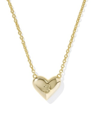 Kendra Scott Heart Letter  Pndt -- S