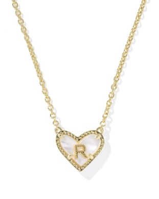 Kendra Scott Heart Letter  Pndt -- R
