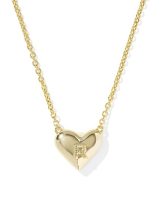 Kendra Scott Heart Letter  Pndt -- R