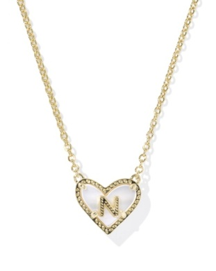 Kendra Scott Heart Letter  Pndt -- N