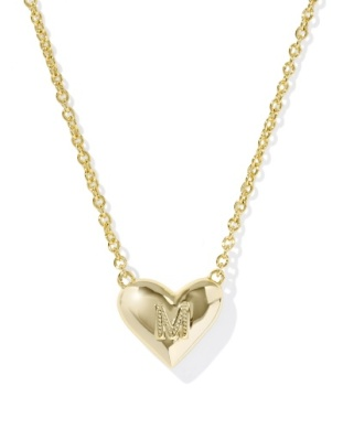 Kendra Scott Heart Letter  Pndt -- M