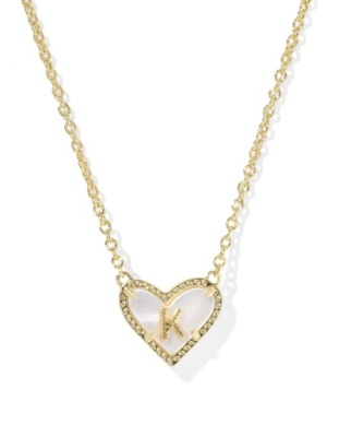 Kendra Scott Heart Letter  Pndt -- K