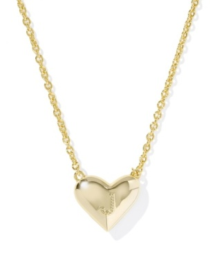 Kendra Scott Heart Letter  Pndt -- J