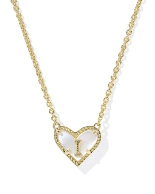 Kendra Scott Heart Letter  Pndt -- I