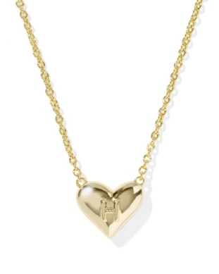 Kendra Scott Heart Letter  Pndt -- H