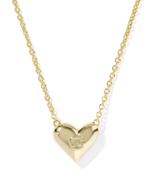 Kendra Scott Heart Letter  Pndt -- G