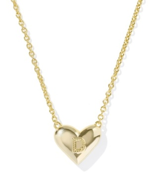 Kendra Scott Heart Letter  Pndt -- D