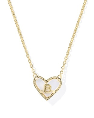 Kendra Scott Heart Letter  Pndt -- B