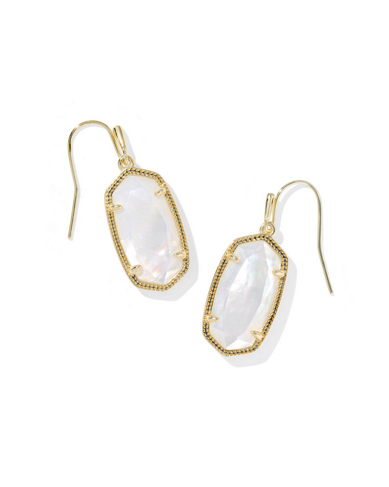 Kendra Scott Dani Earring -- Gold MOP