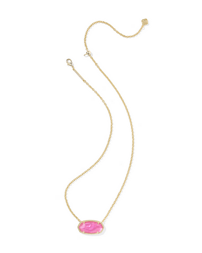 Kendra Scott Elisa Stmt Necklace -- Gold Azalea