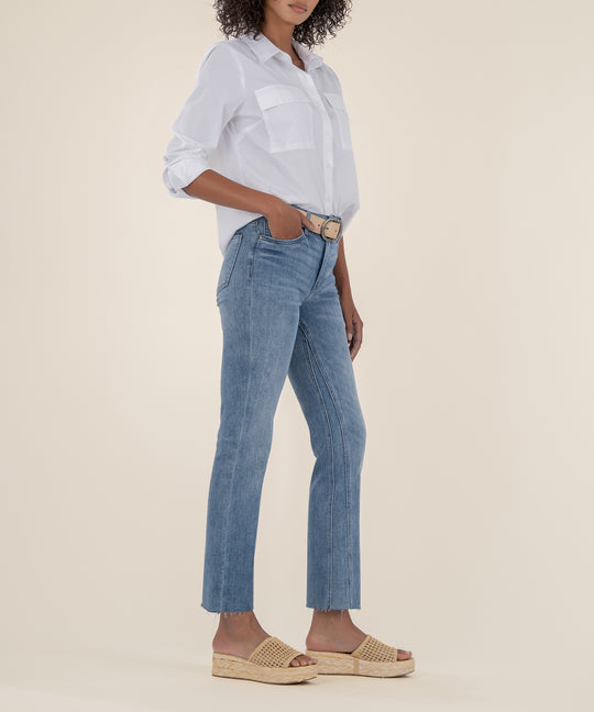 Kut Kelsey Acceptance High Rise Fab Ab Denim