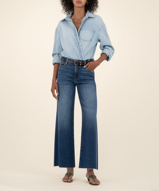 Kut Inexhaustible Meg Wide Leg Denim