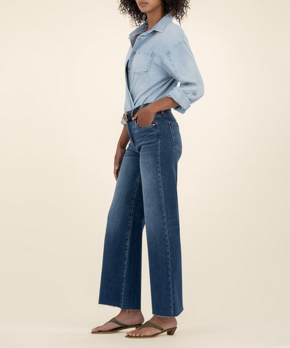 Kut Inexhaustible Meg Wide Leg Denim
