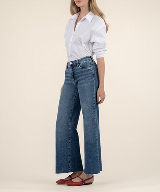 Kut Meg Family High Rise Wide Leg Denim