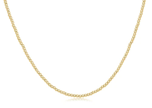 Enewton 17" Choker Classic Gold 2mm Bead