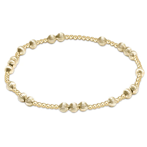 Enewton Hope Unwritten Dignity 4mm Bead Bracelet- Gold