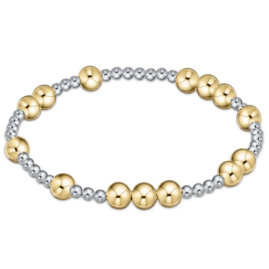 Enewton Extends- Hope Unwritten 6mm Bead Bracelet- Mixed Metal