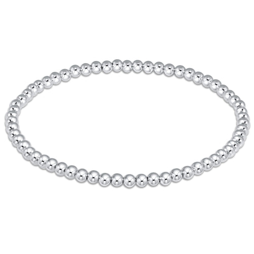 Enewton Extends- Classic Sterling 3mm Bead Bracelet