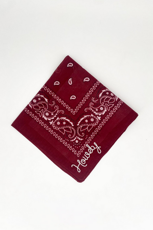 Maroon Howdy Frilly