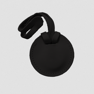 JH #1411 Treasure Tag - Black Leather