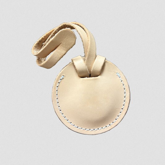 JH #1411 Treasure Tag - Natural Leather