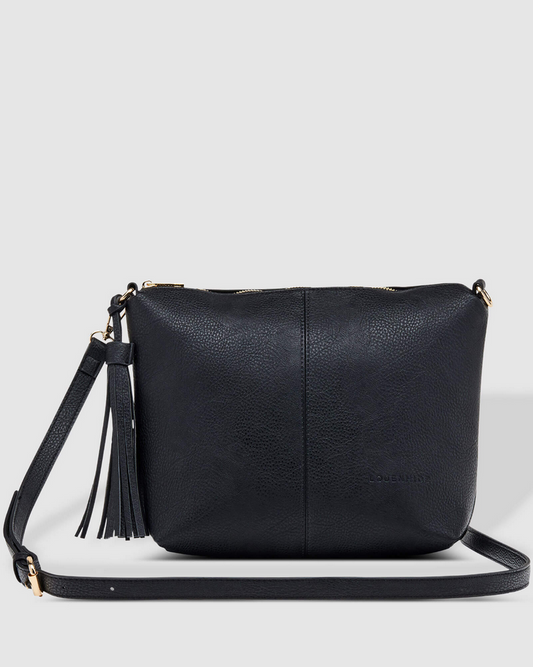 Louenhide Daisy Black Stripe Crossbody Bag