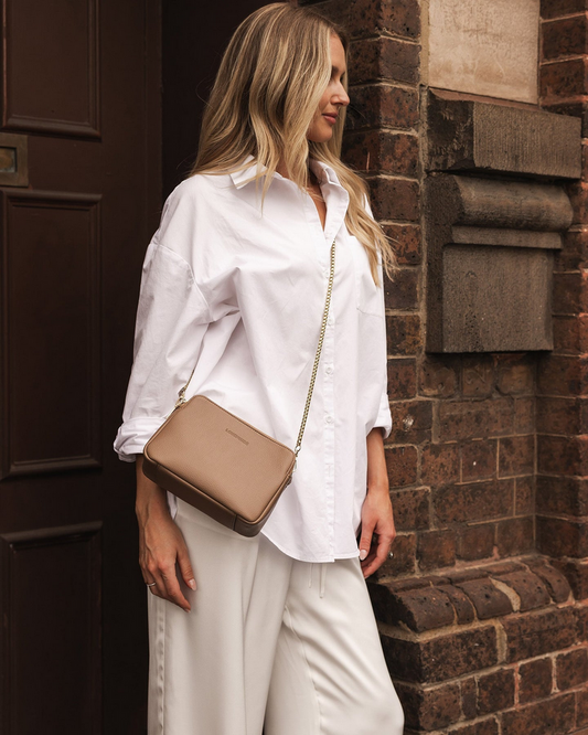 Louenhide Elle Coffee Crossbody Bag