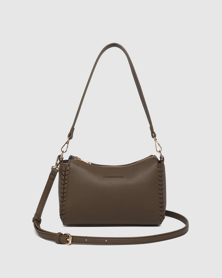 Louenhide Dana Mocha Crossbody Bag