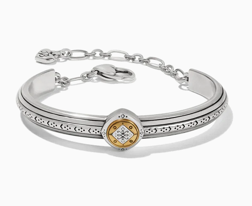 Brighton Mosaic Two Tone Bar Bracelet