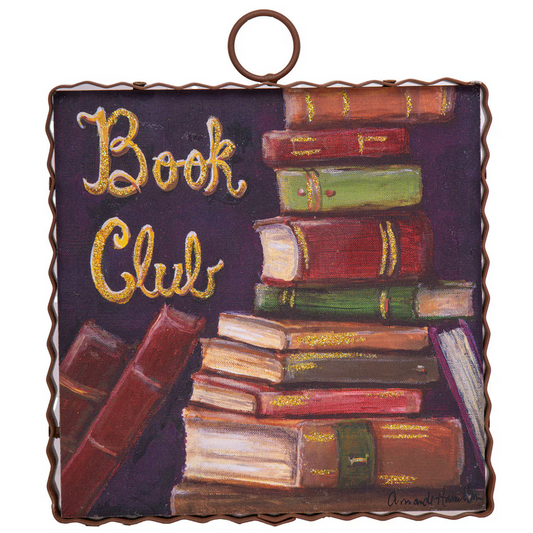 RTC Mini Hamilton Book Club Sign