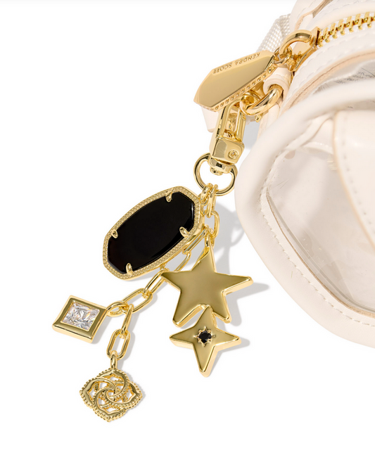 Kendra Scott Game Day Bag Charm Black
