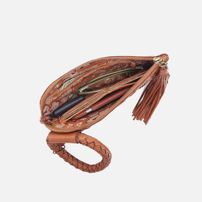 Hobo Sable Wristlet- Harvest Wheat